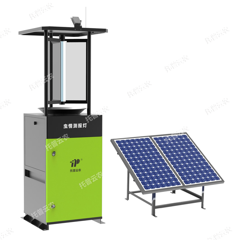 太陽能自動蟲情測報燈